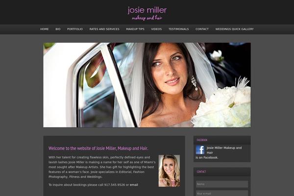 josiemiller.com site used Photolux_v112