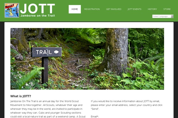 jott.org site used Outreach Pro