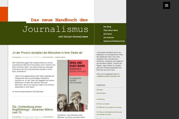 journalismus-handbuch.de site used Handbuch