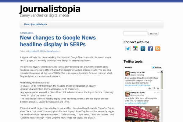journalistopia.com site used Smw-global-2013