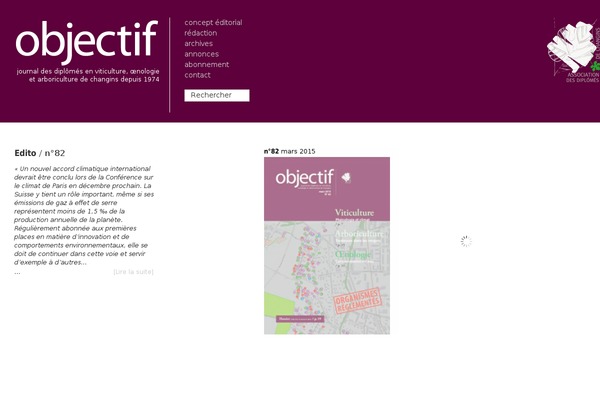 journalobjectif.ch site used Objectif