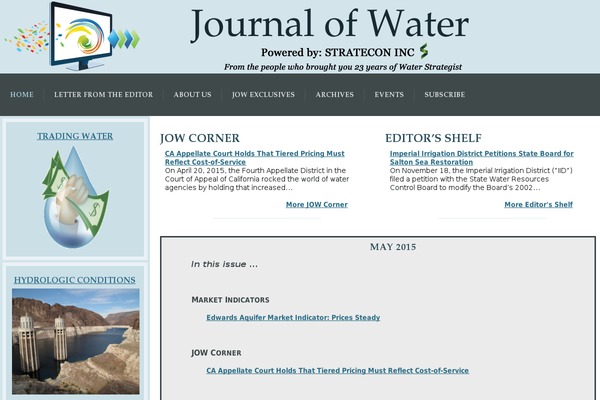 journalofwater.com site used Journalofwaterjow4