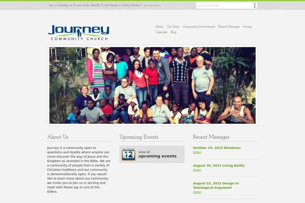 journeydunedin.com site used Stylish-church-theme