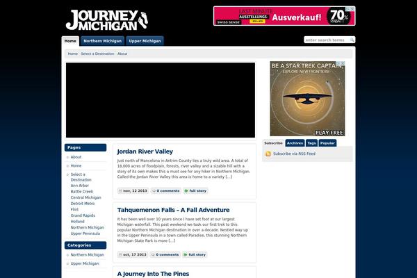 journeymichigan.com site used Wp Chatter