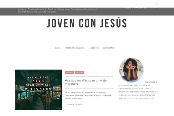 jovenconjesus.blogspot.com site used Claudya