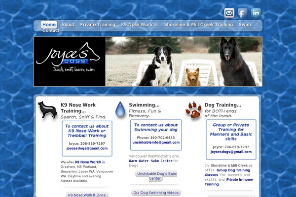 joycesdogs.com site used Joycesdogs