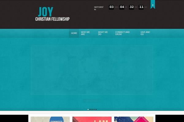 Churchope theme site design template sample