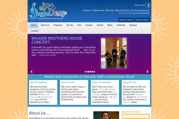 joyfulnoisecenter.org site used Wp-jnc-v1