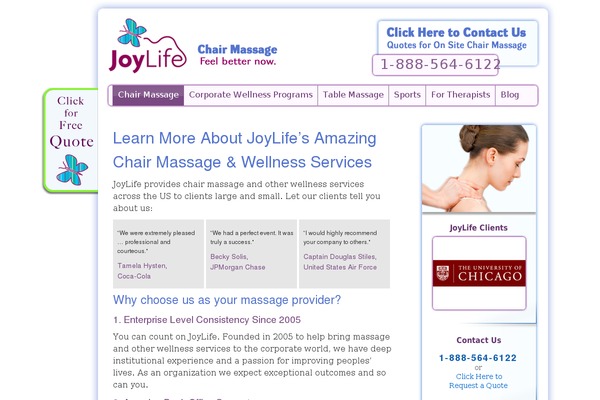 joylifetherapeutics.com site used Jltchairmassage