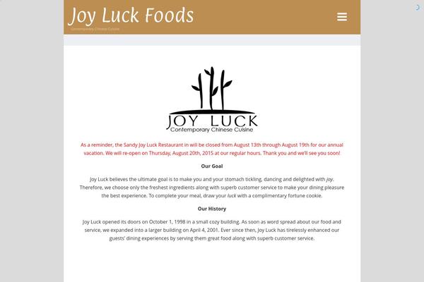 joyluckfoods.com site used Optimizer