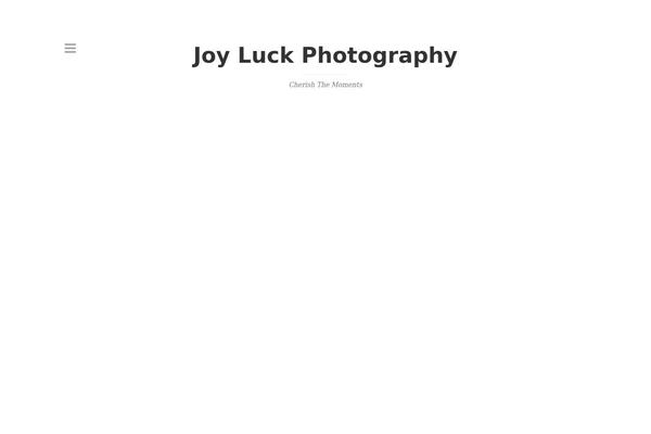joyluckphotography.com site used Tography Lite