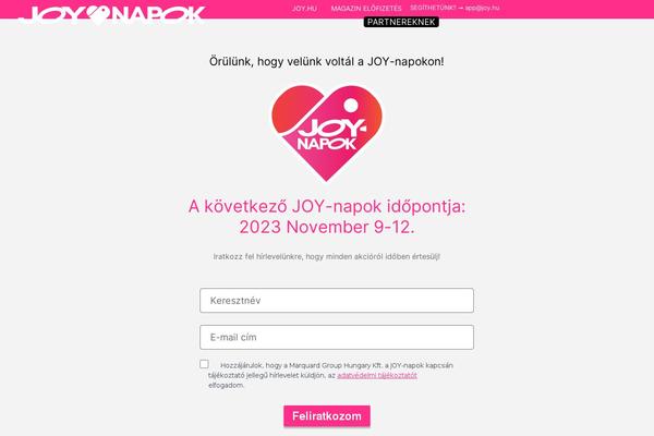 Site using Joynapok-metrix plugin