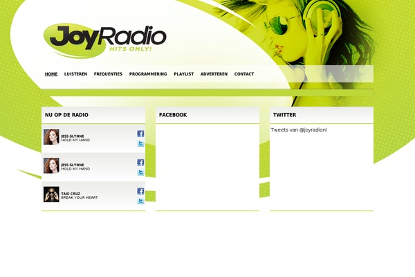 joyradio.nl site used Joyradio