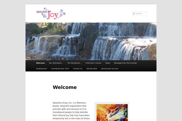 Site using Category Posts Widget plugin