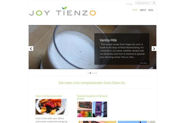 Chameleon theme site design template sample