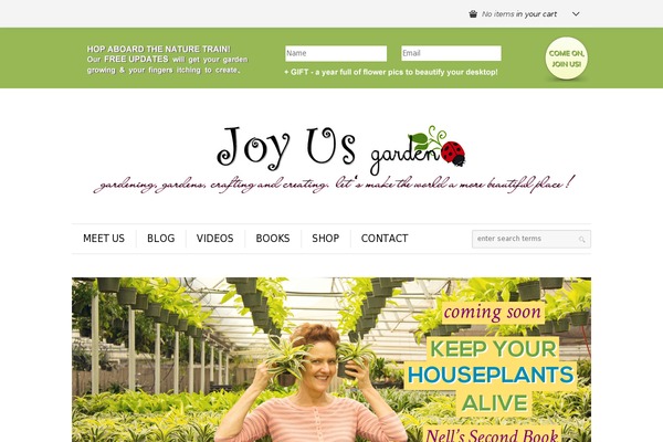 joyusgarden.com site used Joy-us-garden