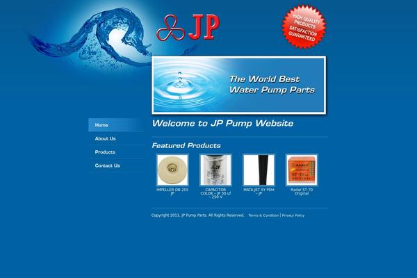 Jp theme site design template sample
