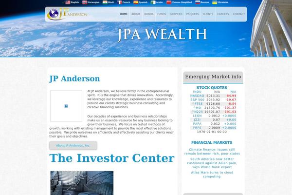 jpawealth.com site used Jpa