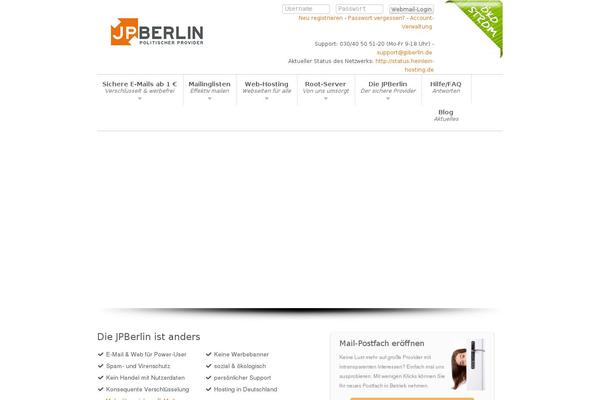 jpberlin.de site used Bootlein