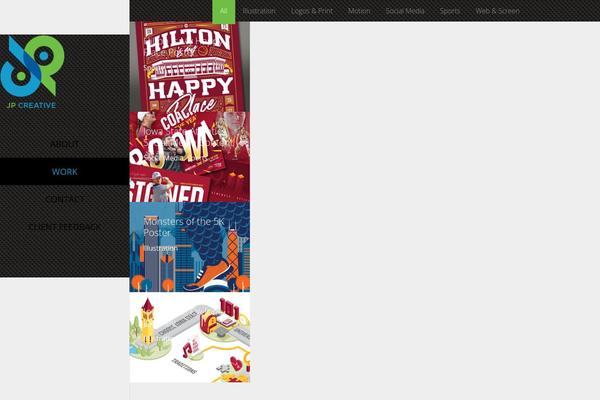 Impreza theme site design template sample