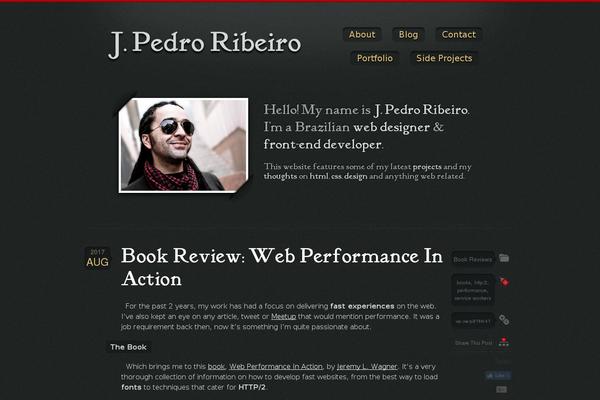jpedroribeiro.com site used Projeto-12