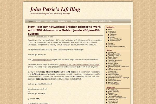 Site using Flash Video Player plugin
