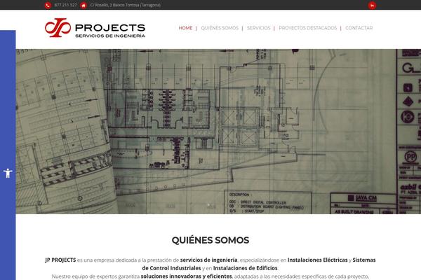 Bridge theme site design template sample