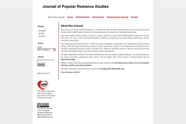 jprstudies.org site used Journal5