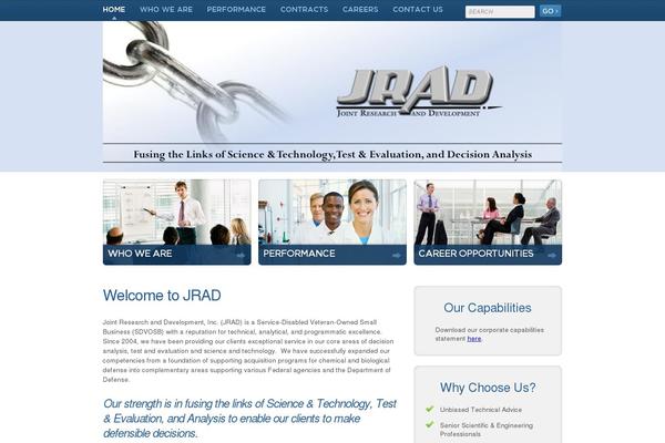 jrad.us site used Jradtheme
