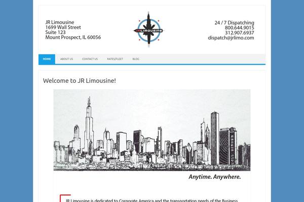 Iconic One theme site design template sample