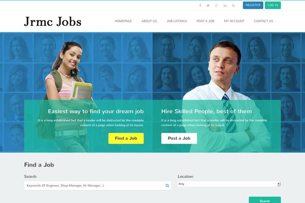 jrmcjobs.com site used Jobboard