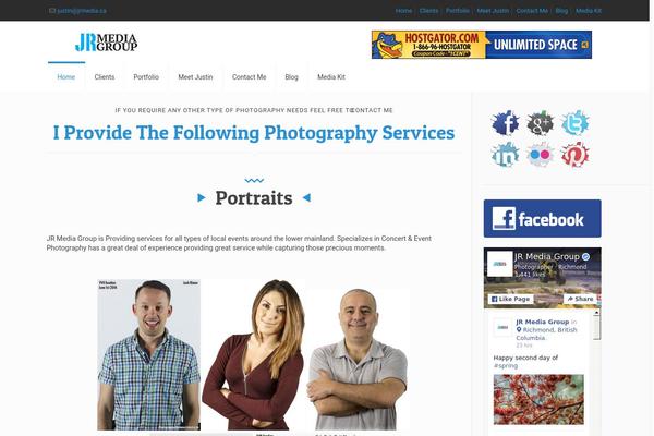 Site using Flickr Photostream plugin