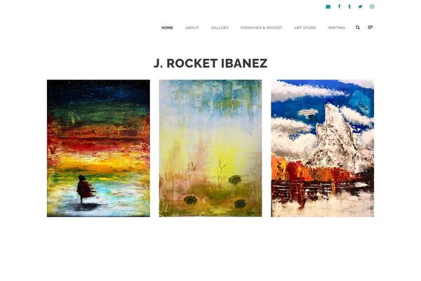 Infinite theme site design template sample
