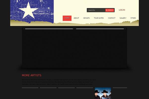 Sound_rock theme site design template sample