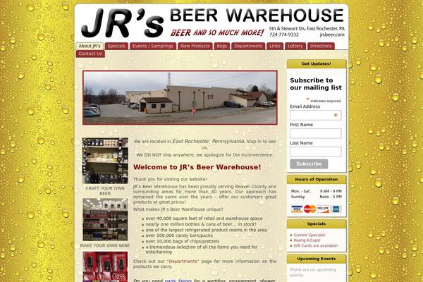 jrsbeer.com site used Jrsmaintemplate3
