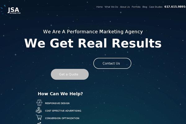 Site using Responsive Menu plugin