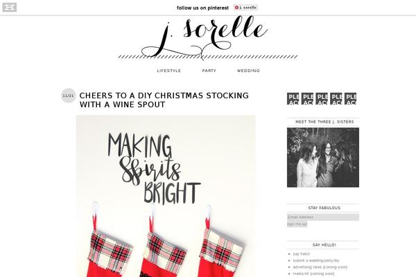 jsorelleblog.com site used Madelinetheme