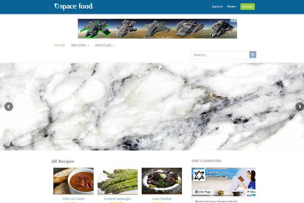 jspacefood.com site used Foodcook