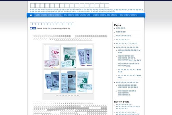 Light Clean Blue theme site design template sample