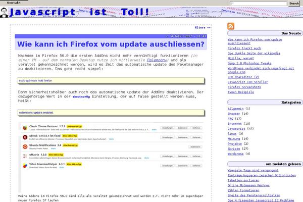 jstruebig.de site used Meins