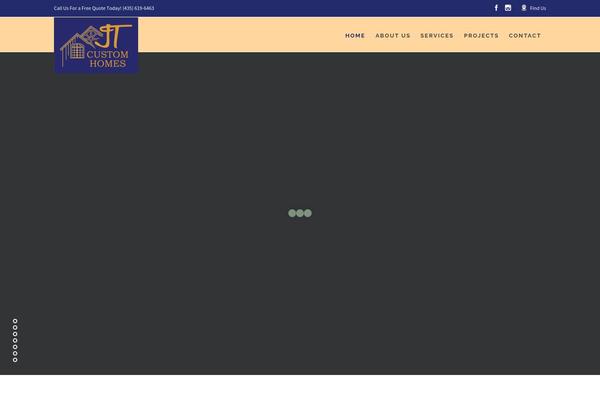 Highend theme site design template sample