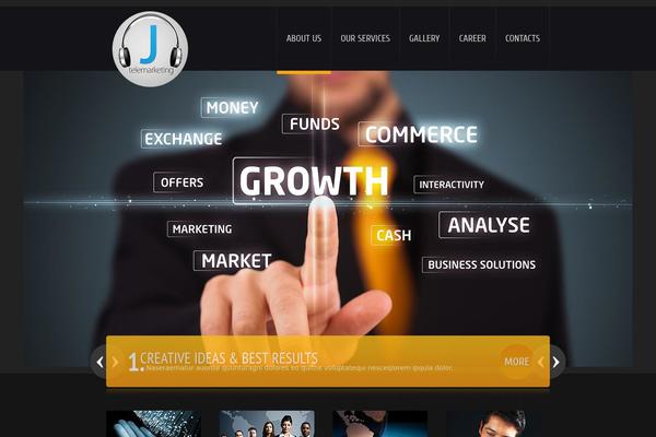 jtelemarketing.com site used Theme1582