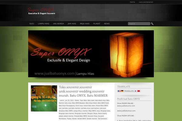 Bio theme site design template sample