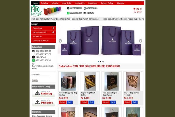 Minimarket theme site design template sample