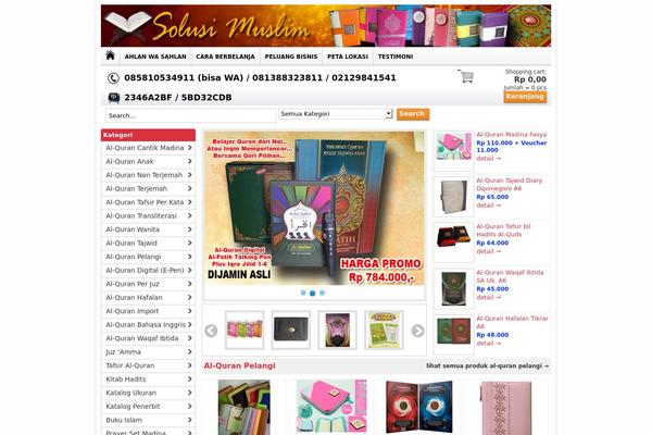 jualquran.net site used Indostore6p
