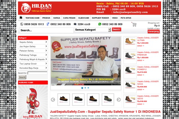 jualsepatusafety.com site used Smarttoko-v9.5.3