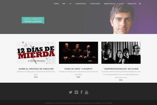 Bridge theme site design template sample