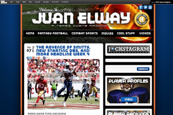 juanelway.com site used Coverstory