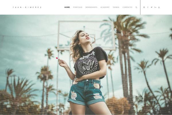 Enfold theme site design template sample