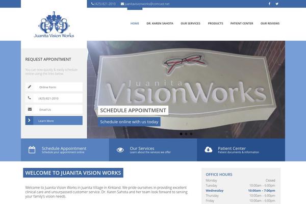 juanitavisionworks.com site used Pecaa_layout_3